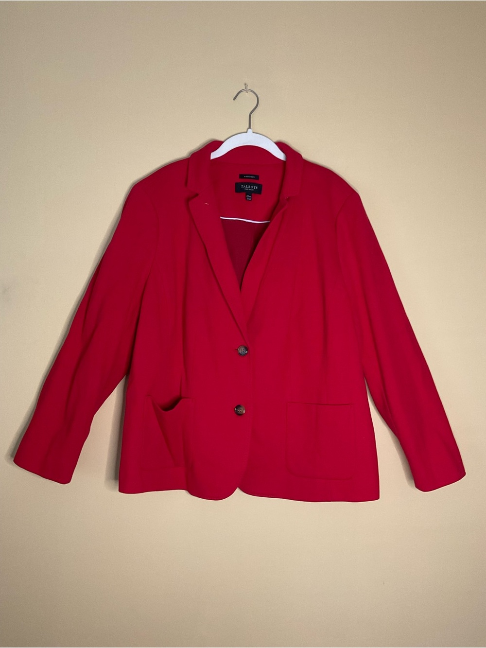 Talbots Bright Red Women's Blazer